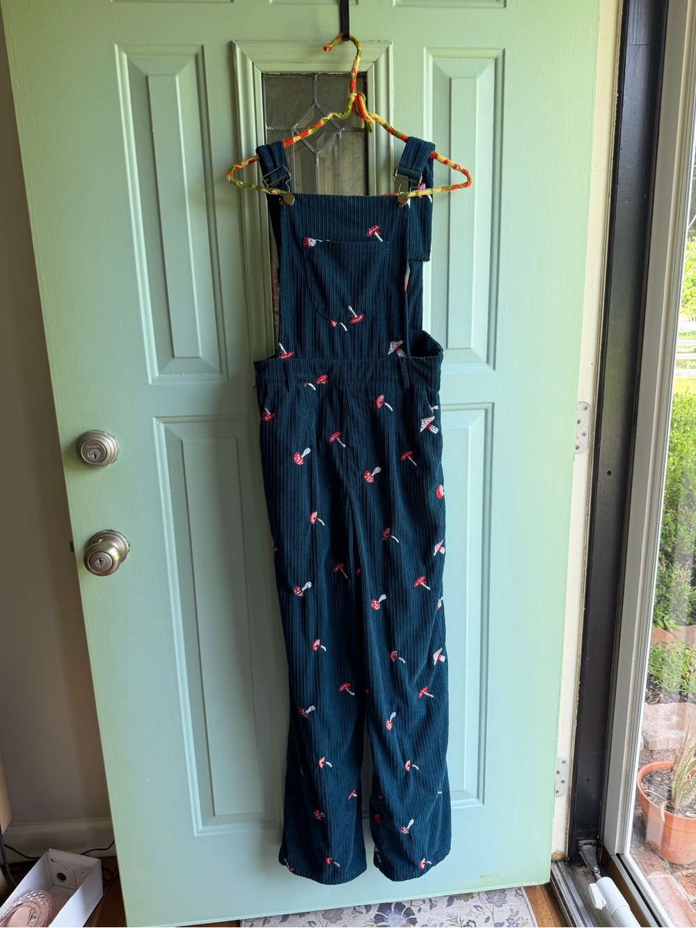 Dark Blue Mushroom Jumpsuit